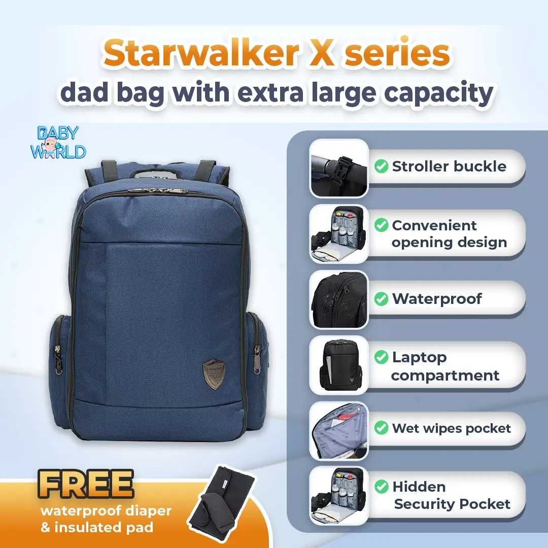 Baby World Malaysia Carousel baby care ad: Feature-callout ad for one bag that fits every baby essential, frame 6 of 6