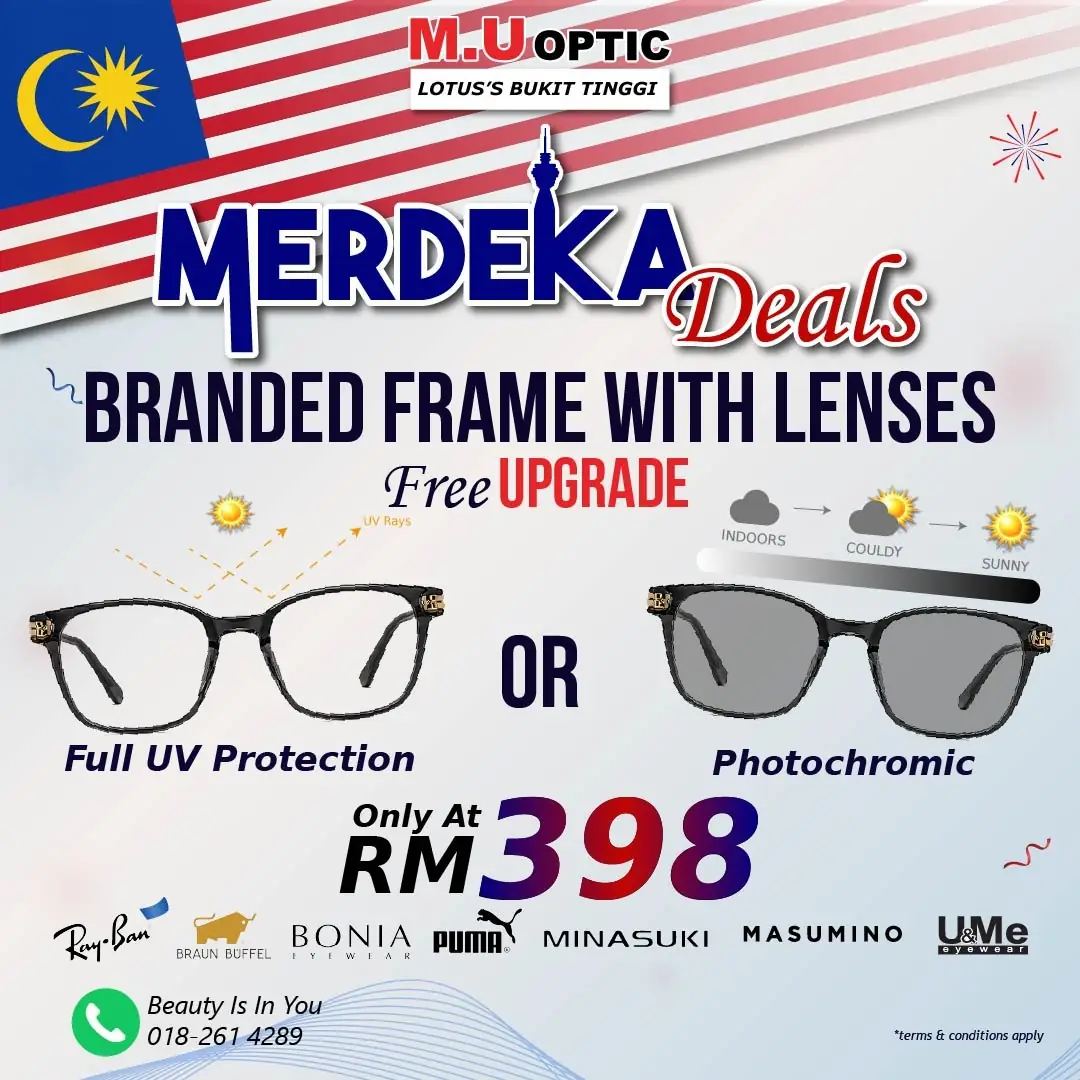 MU Optic-Bukit Tinggi Klang Carousel optical and eyewear ad: Showcase ad for mERDEKA Deals
