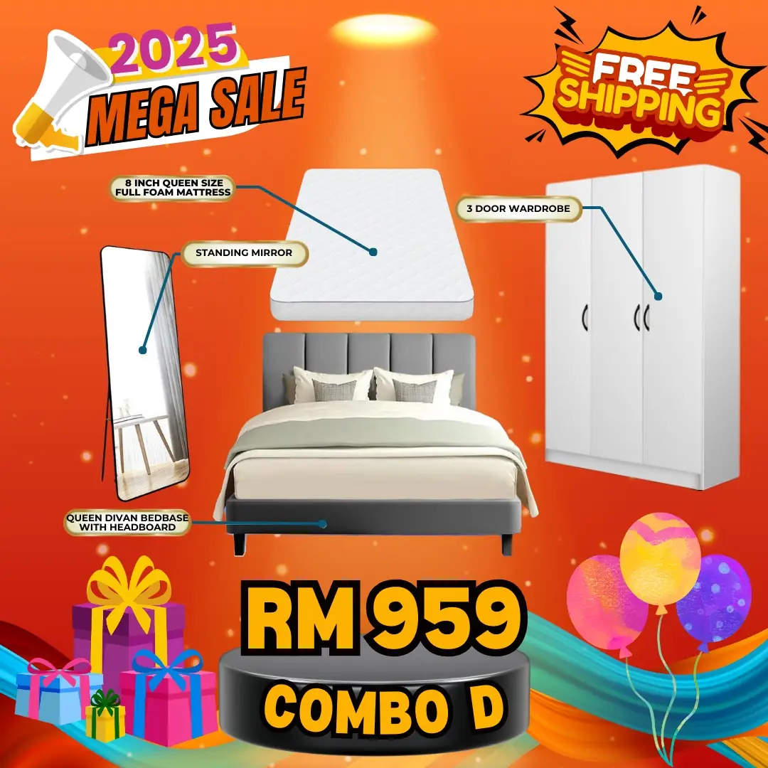 Furniture Avenue Carousel home and living ad: Discount ad: Like Bug mega sale across up to 5 shops, frame 6 of 6