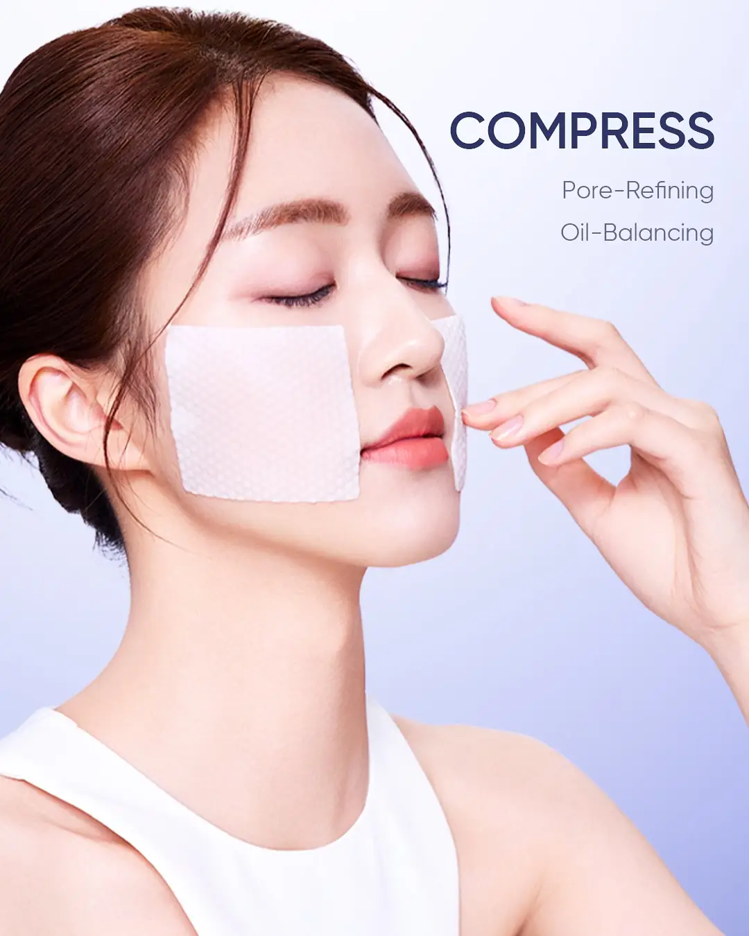 Skintific Carousel skincare ad: Feature-callout ad for one pad with dual-action AHA, BHA and PHA, frame 3 of 4