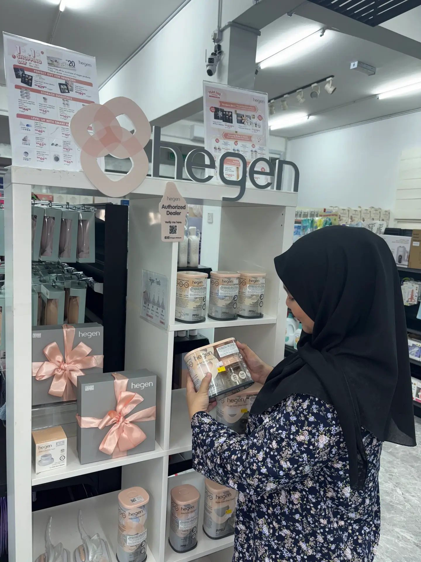 Beloved Baby Carousel baby care ad: Announcement ad: a new Perak baby store now open with a promo, frame 6 of 6