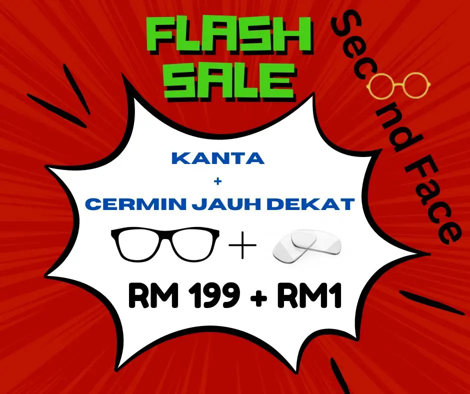 SecondFace_Optometriste Static optical and eyewear ad: Showcase ad for flash sale