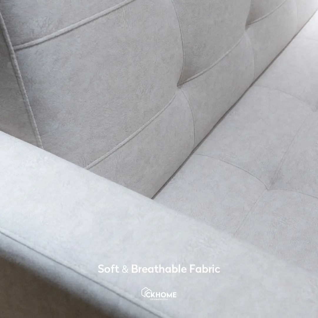 Ckhome2u Carousel home and living ad: Discount ad: Cozy Vault L-shape sofa bed cut to RM2190 with instalments, frame 4 of 6