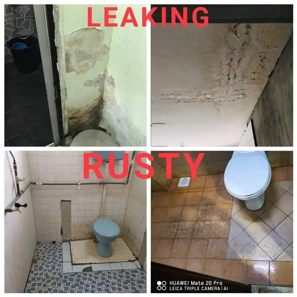 R&D Multi Coat Carousel home services ad: Showcase ad for leaking rusty