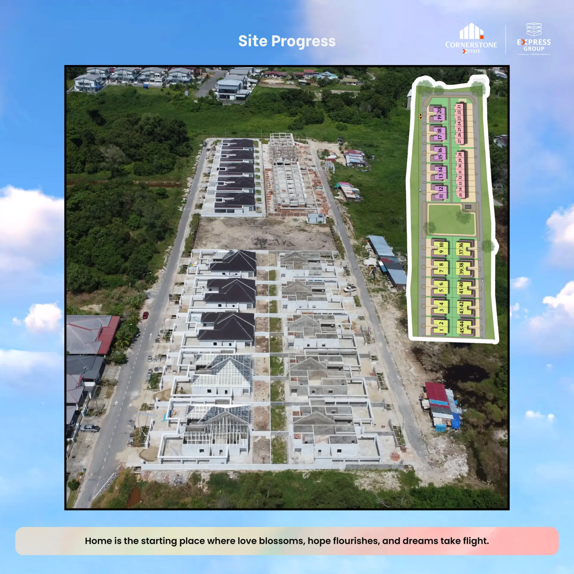 Sam Yong Property Carousel property ad: Showcase ad for brand-new coastal terrace villas in Luak, Miri, frame 4 of 6