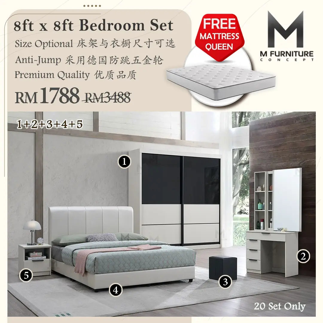M Furniture Concept Carousel home and living ad: Feature-callout ad for a pocket-spring multi-function corner sofa, frame 6 of 6