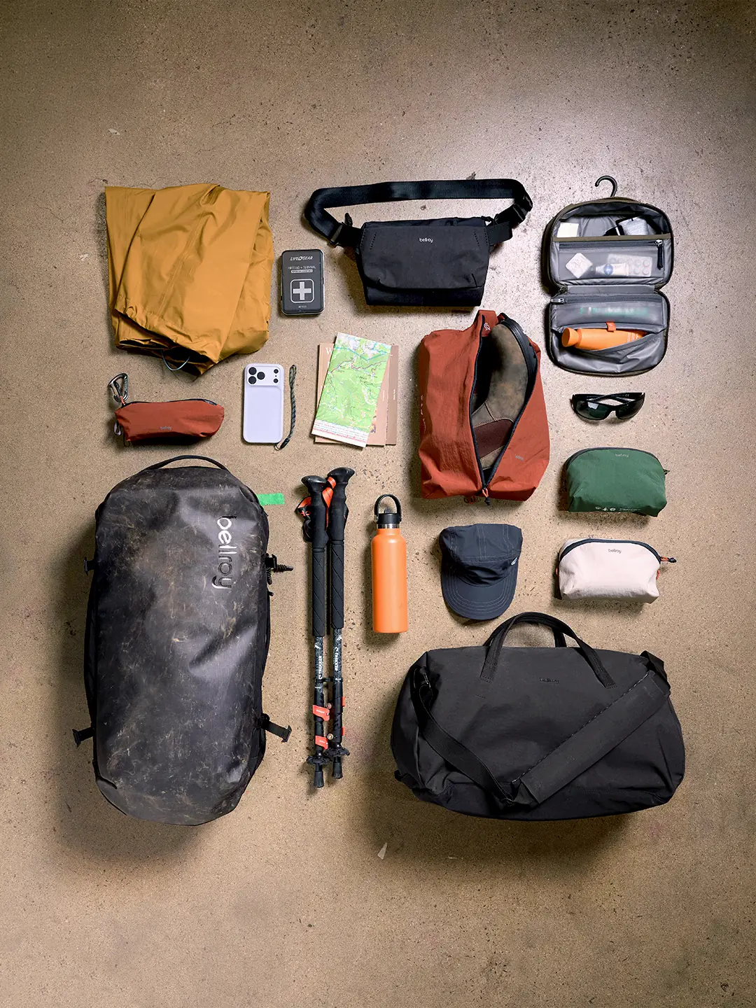 The Planet Traveller Carousel sports and outdoor ad: Showcase ad for take only what you need