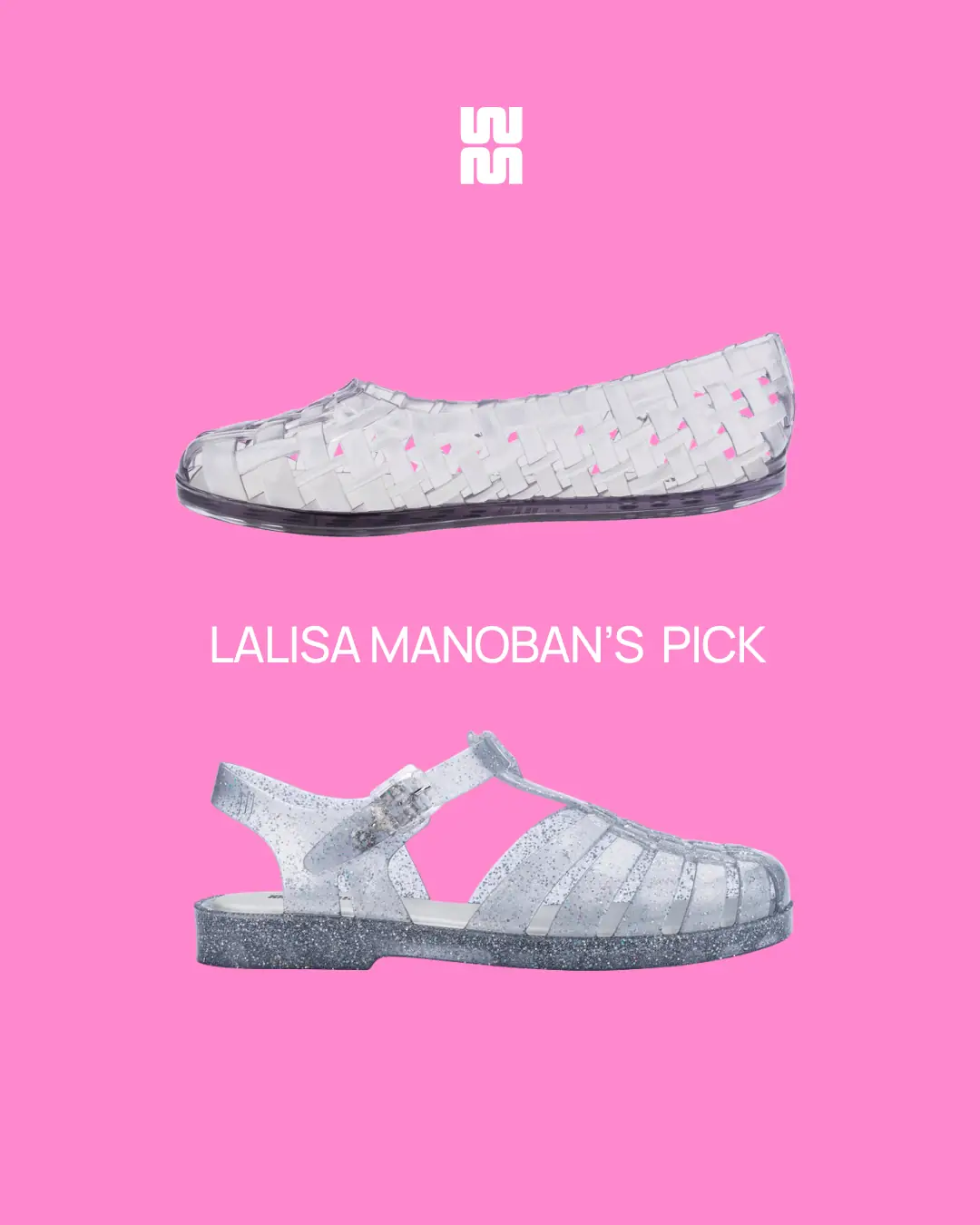 Melissa Carousel fashion ad: Social-proof ad for a K-pop star spotted in the brand’s iconic jelly shoes, frame 5 of 5