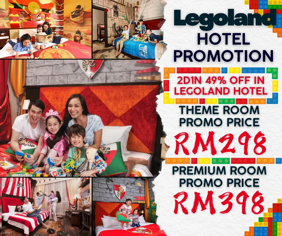 Ticket.my Carousel travel and tourism ad: Discount ad: Legoland Malaysia three-park combo from RM19 per child, frame 3 of 4