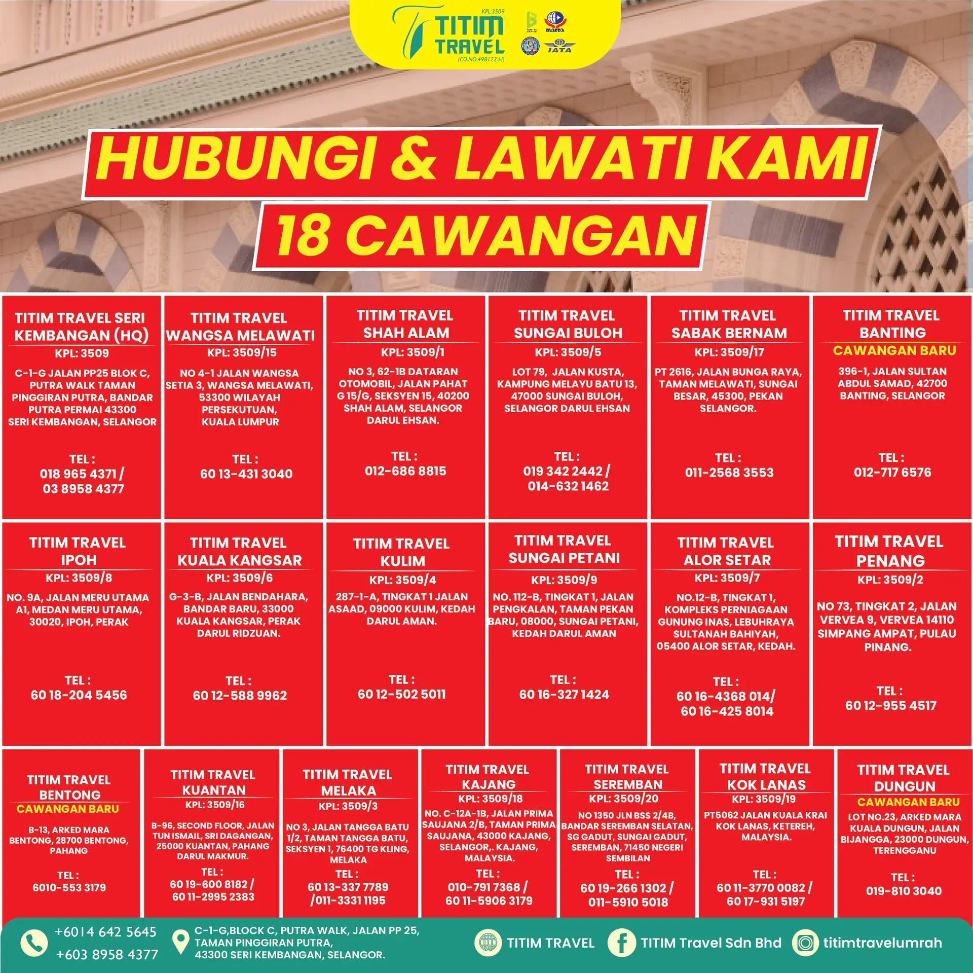 TITIM Travel Sdn Bhd Carousel travel and tourism ad: Curiosity-hook ad for front-of-mosque Umrah hotel at RM5,050, really?, frame 3 of 3