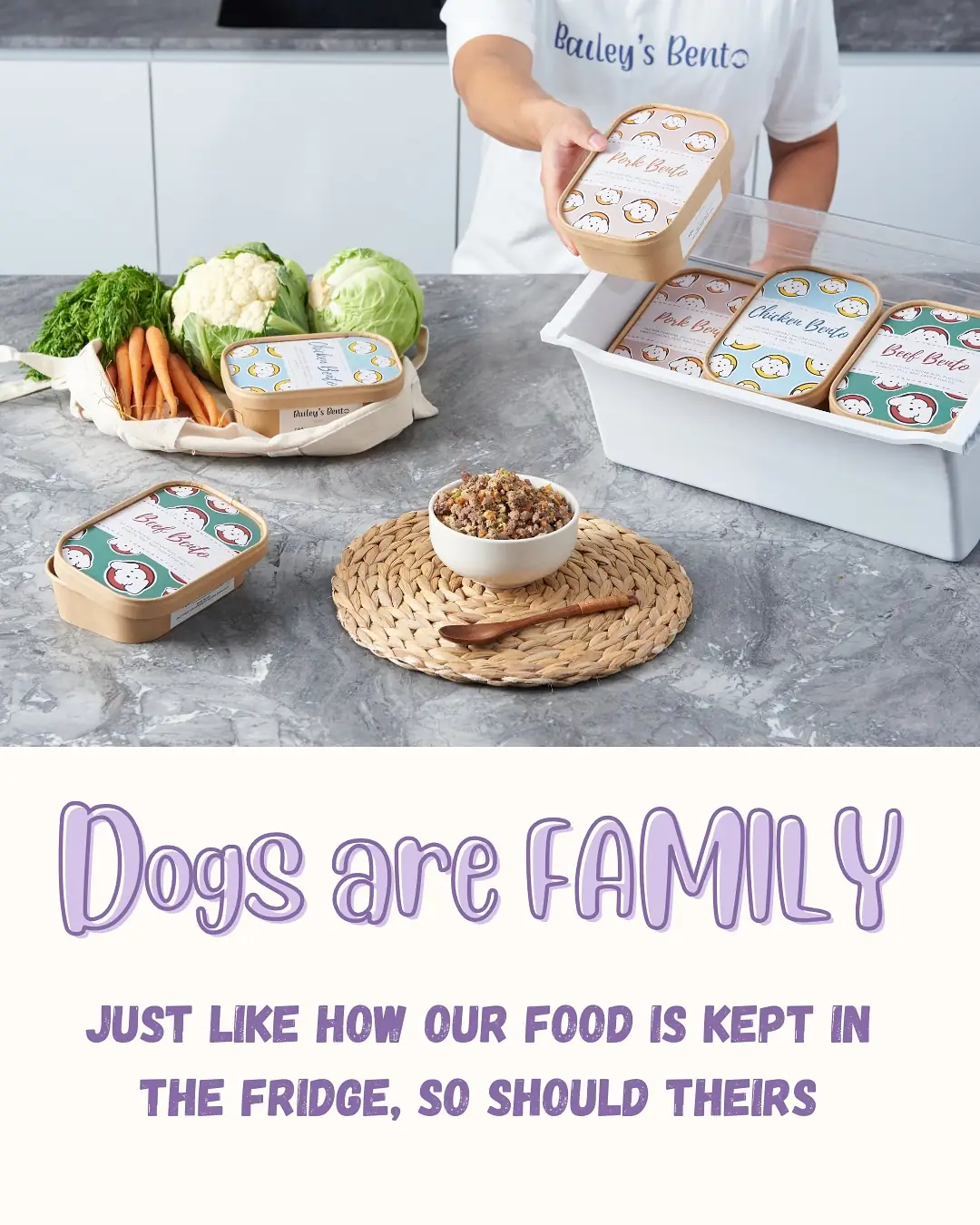 Bailey’s Bento Carousel pet care ad: Showcase ad for fresh meals your pup will beg for, frame 3 of 6