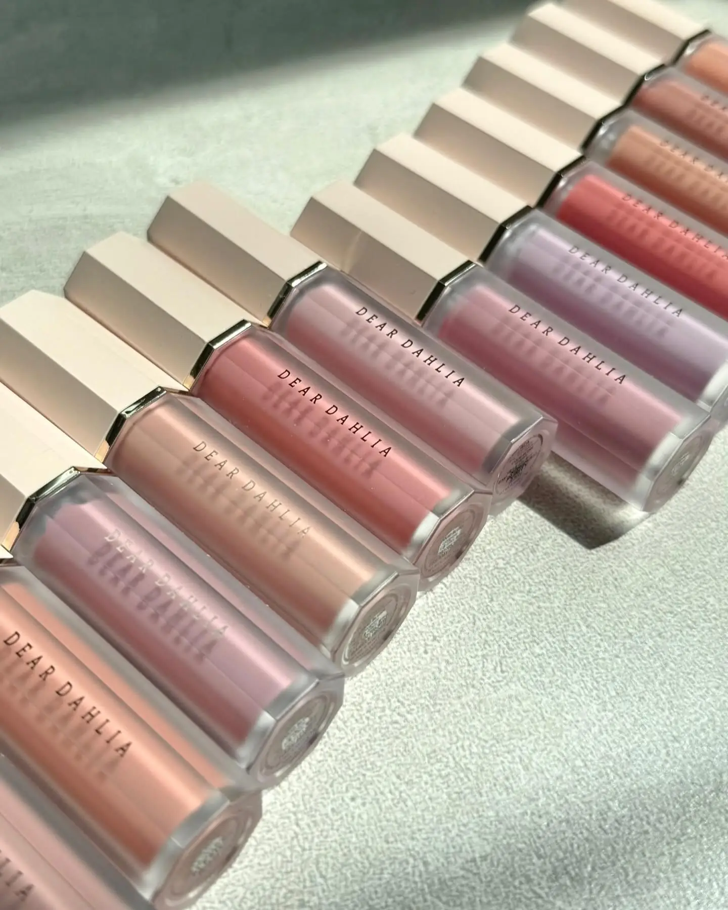 Dear Dahlia Carousel makeup and cosmetics ad: Founder-or-UGC ad for Dear Dahlia liquid blush in shade Flesh, frame 3 of 6
