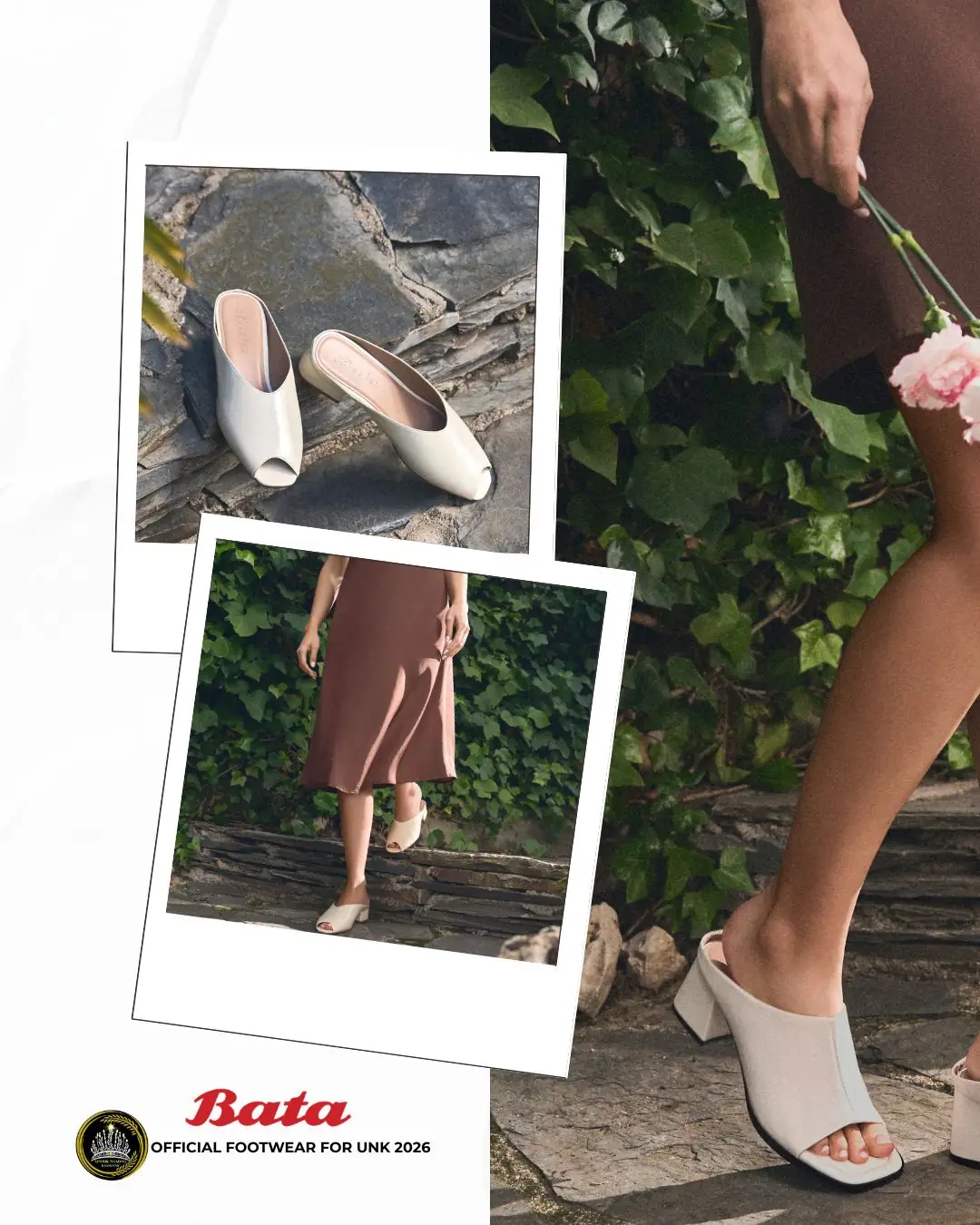 Bata Carousel fashion ad: Announcement ad: official footwear for Kaamatan 2026, frame 6 of 6