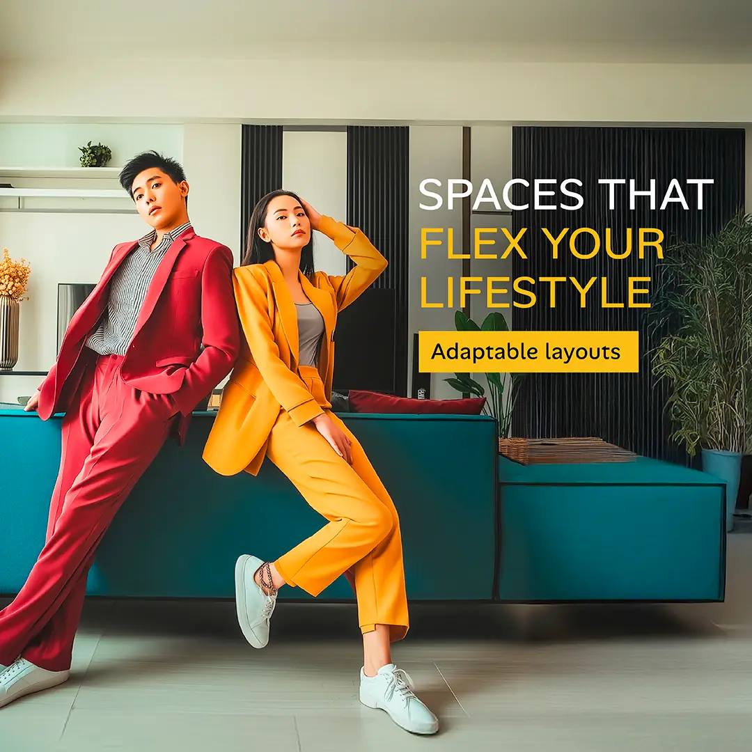 Sime Darby Property Carousel property ad: Lifestyle ad for a freehold serviced apartment in Ara Damansara, frame 2 of 5