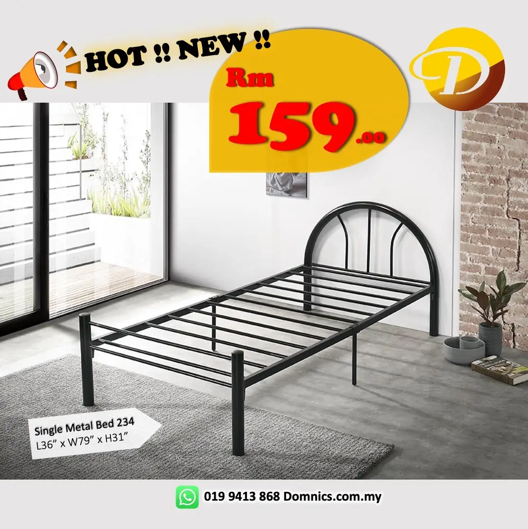 Pemborong Perabot Domnics Carousel home and living ad: Discount ad: grey 3-seater sofa set with stool at RM299, frame 5 of 6