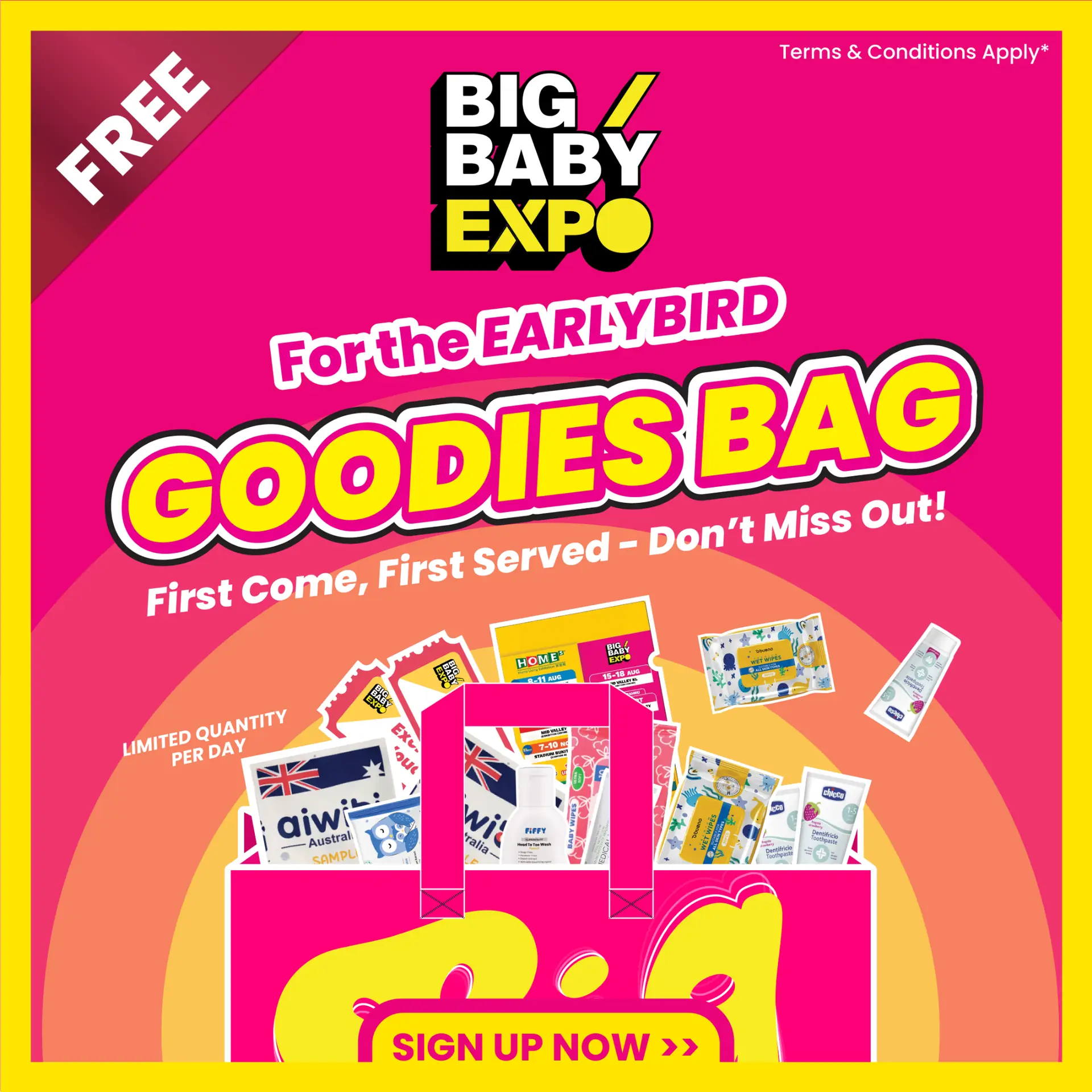 BIG Baby Expo Carousel baby care ad: Discount ad: unbeatable baby expo deals up to 95% off, frame 4 of 6