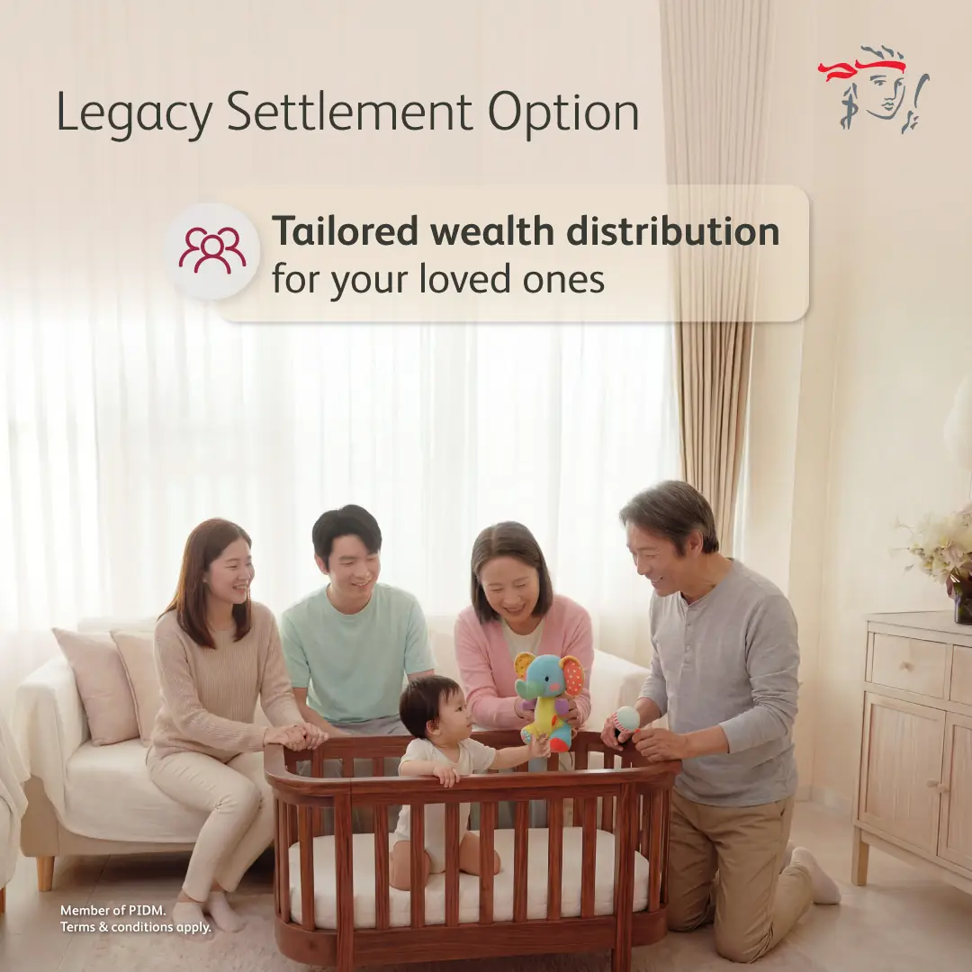 Prudential Malaysia Carousel takaful and insurance ad: Lifestyle ad for PRUWealth legacy planning that lets your love live on across generations, frame 2 of 6