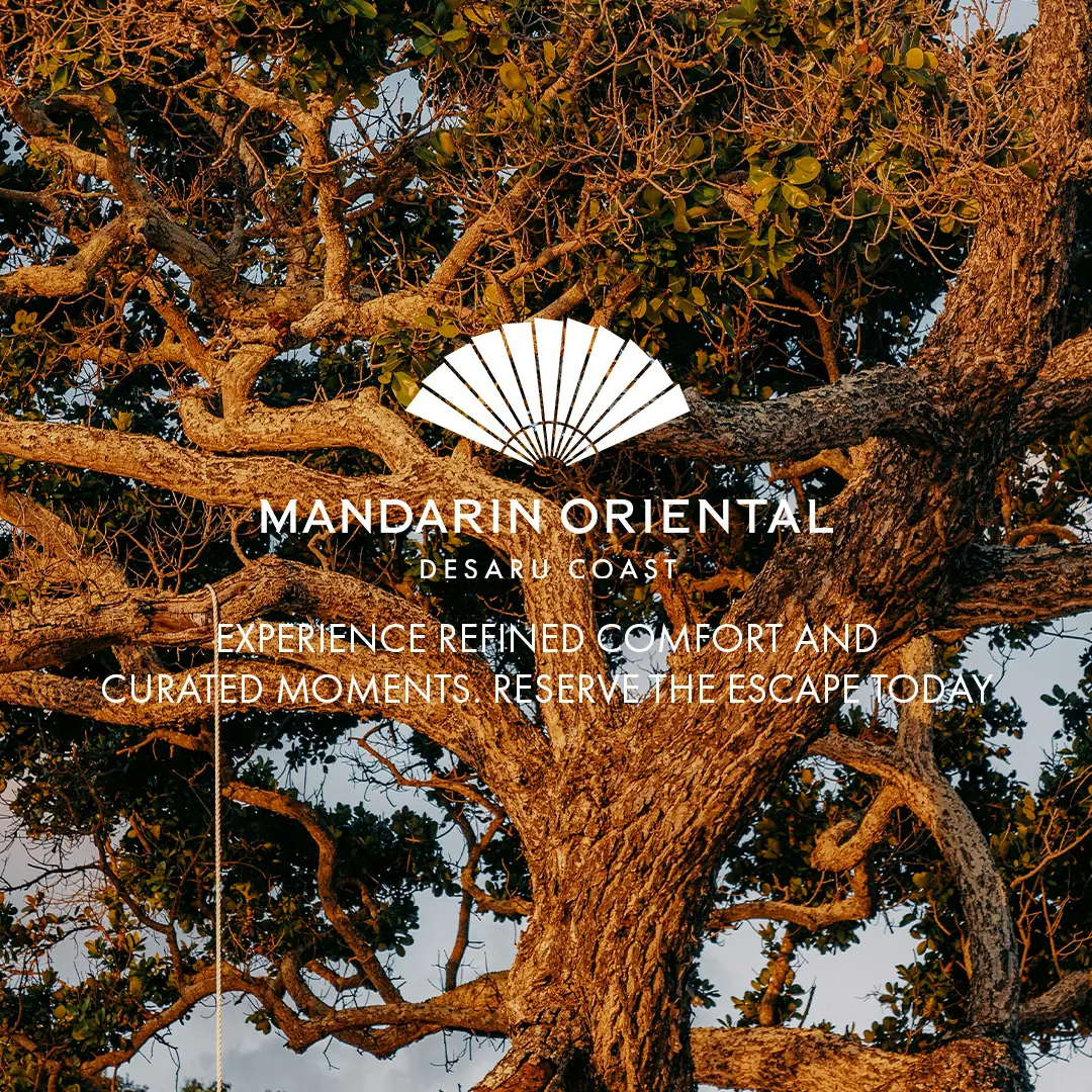 Mandarin Oriental, Desaru Coast Carousel travel and tourism ad: Showcase ad for Desaru Coast seaside villas with book-direct privileges, frame 5 of 5