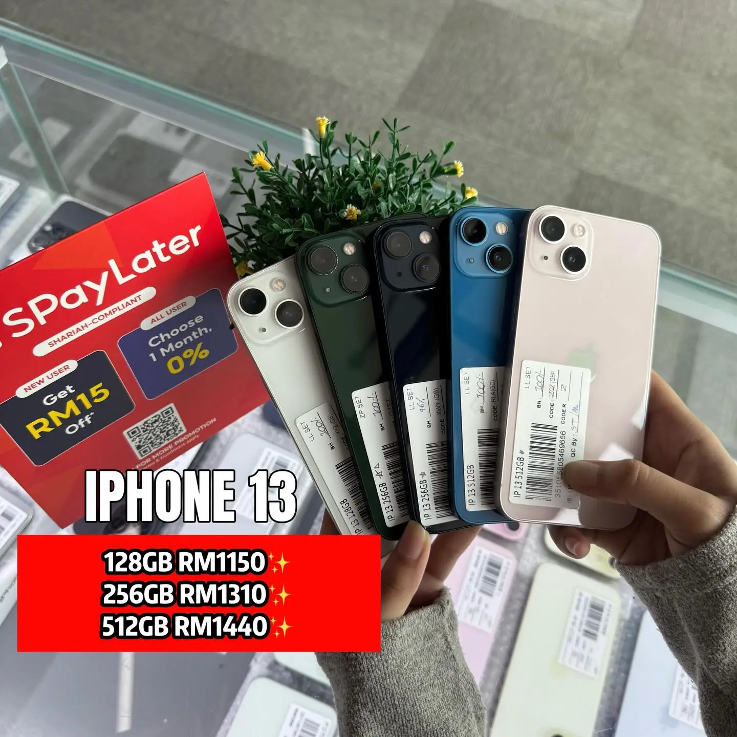 EC Mobile JB Page Carousel electronics ad: Announcement ad: limited-edition iPhone stock just landed for Raya, frame 4 of 6