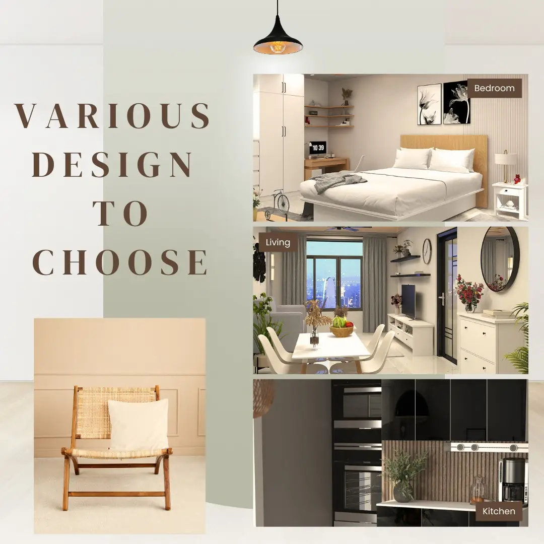 Furniture Avenue Carousel home and living ad: Lifestyle ad for comfortable furniture styled for Airbnb rentals, frame 2 of 6