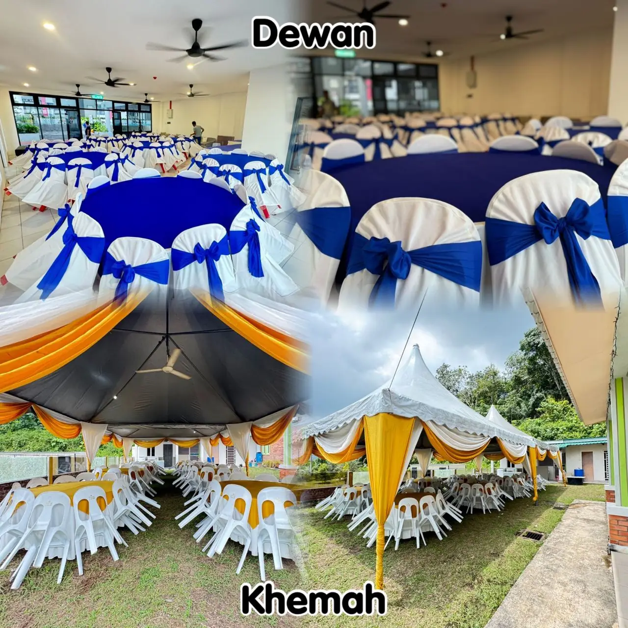 Pakej Perkahwinan NC Carousel wedding and events ad: Showcase ad for dewan Khemah